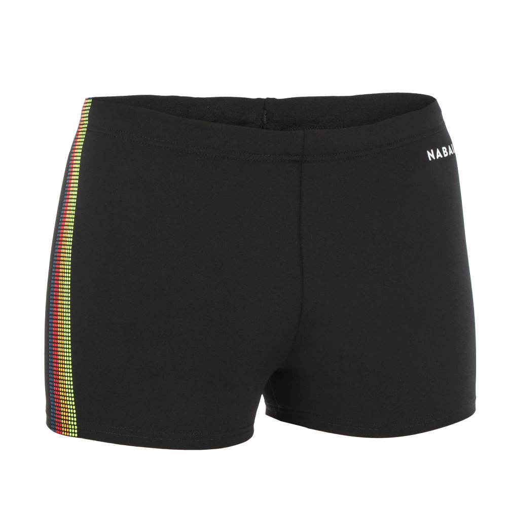 Nabaiji Çocuk Boxer Mayo - Siyah / Neon Sarı - Fitib Mayo Fiyatı