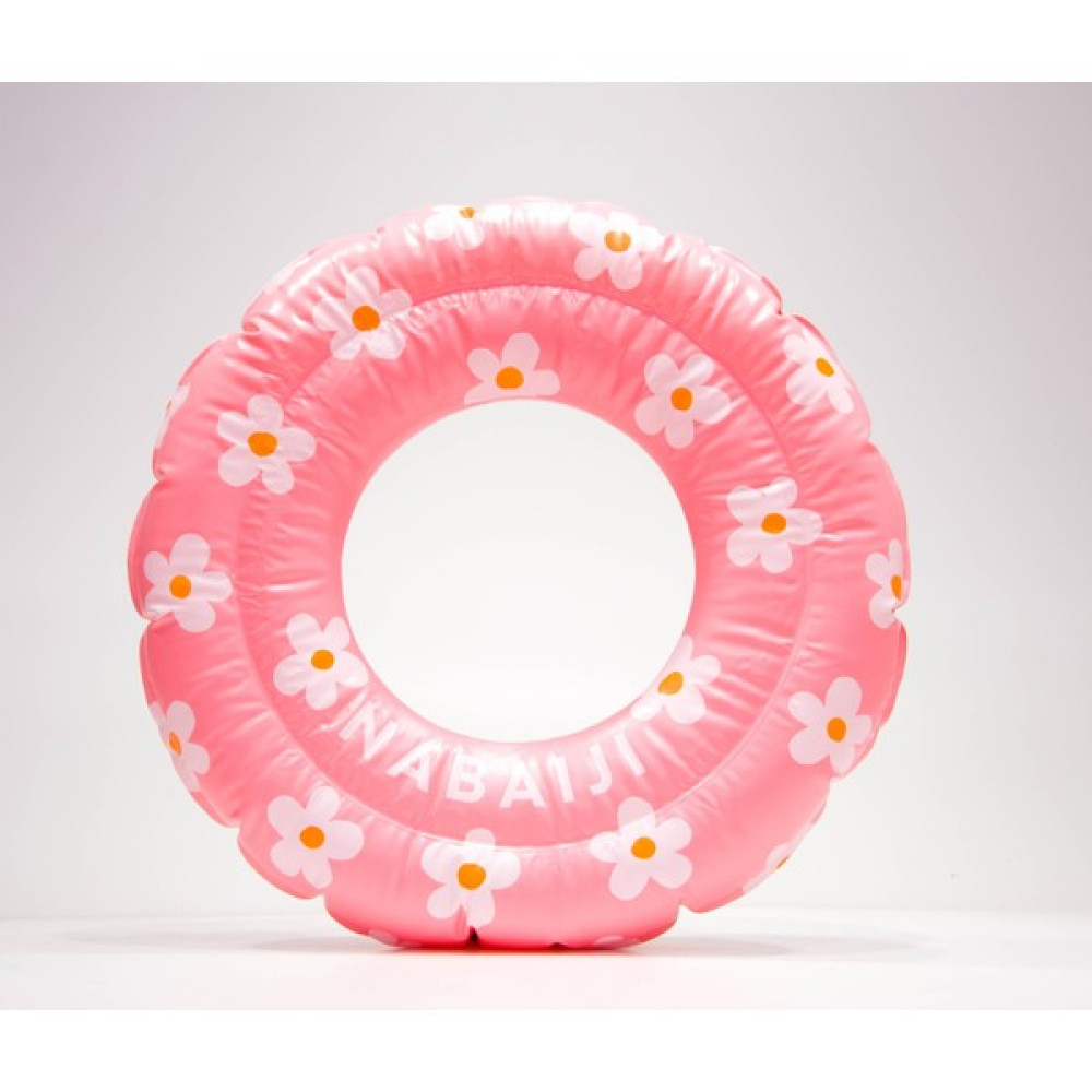 Nabaiji Çocuk Yüzme Simidi - 51 cm - 3/6 Yaş - Pembe / Çiçek Baskılı Meridyendukkan Şişme Su Ürünleri Fiyatı