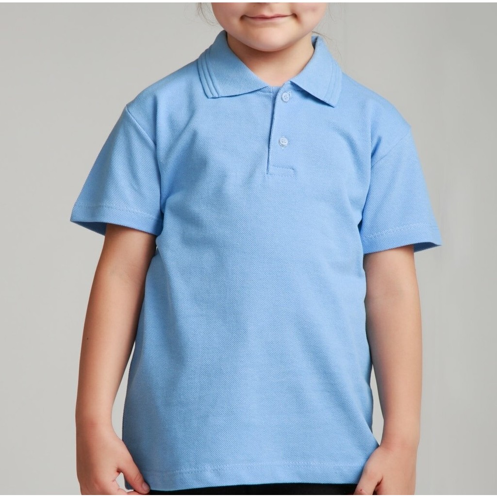 Nacar Çarşı Cocuk Polo Yaka Kısa Kol Bebe Mavisi Okul Erkek Çocuk T-shirt Fiyatı