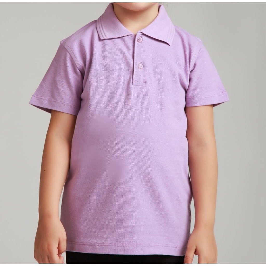 Nacar Çarşı Cocuk Polo Yaka Kısa Kol Lila Okul Erkek Çocuk T-shirt Fiyatı