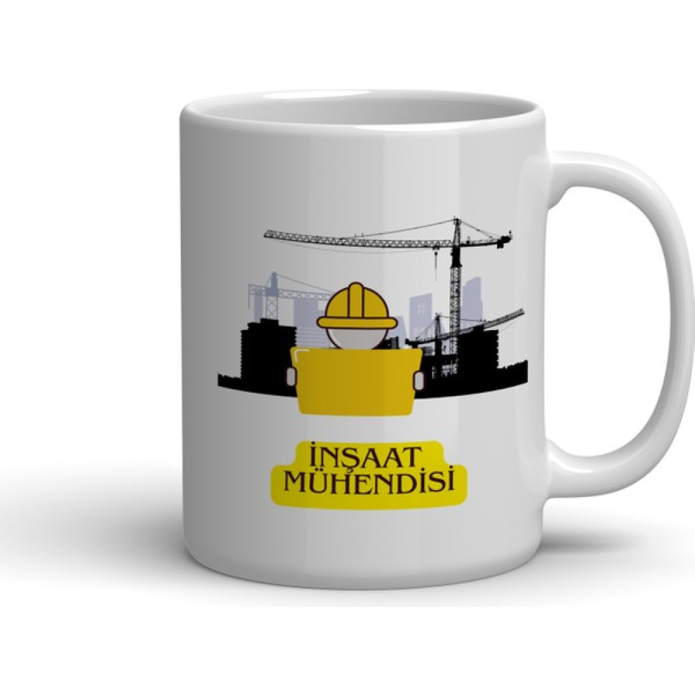 Nacarlar Inşaat Mühendislerine Özel Baskılı Kupa Bardak - 1 Adet - 330 ml Oto Boyaları Fiyatı