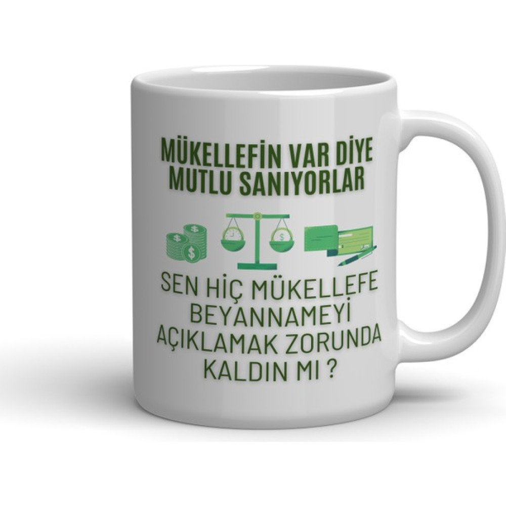 Nacarlar Muhasebecilere Özel Baskılı Kupa Burdak - 1 Adet - 330 ml Oto Boyaları Fiyatı