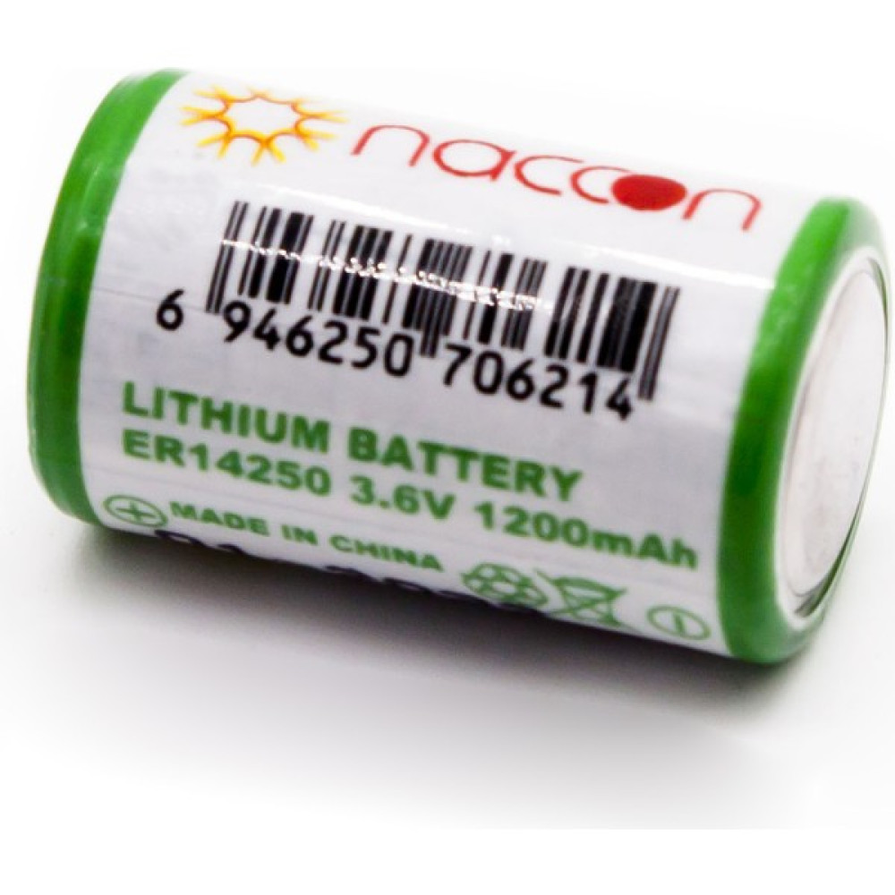 Naccon ER14250 3.6V Lityum 1/2AA Şarj Olmayan Pil - Tekli Diğer Fiyatı