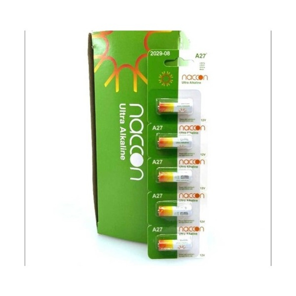 Naccon Ultra Alkalin A27 27A 12V Elektronik Kapı Kilitleri Kumanda Pili Diğer Fiyatı