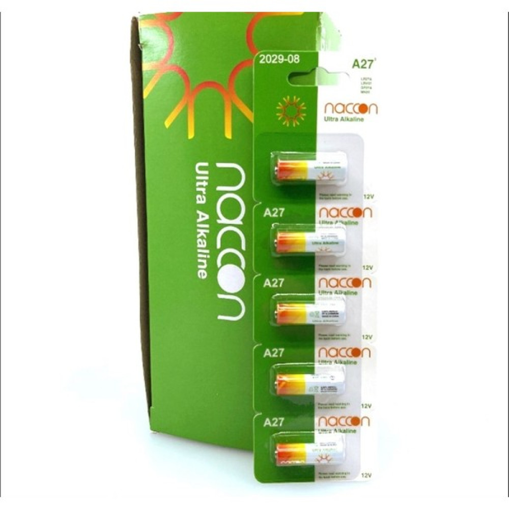 Naccon Ultra Alkalin A27 27A 12V Kumanda Pili - Tekli Diğer Fiyatı