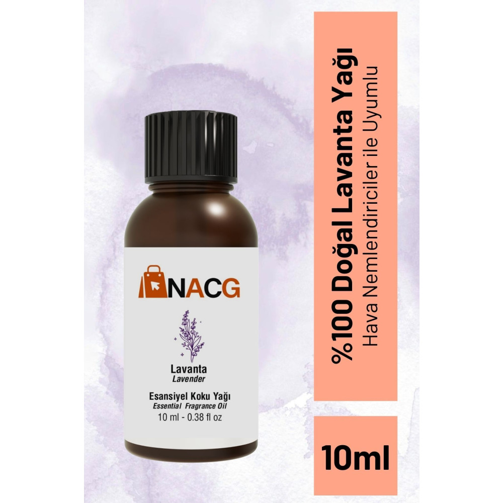 NACG Lavanta Uçucu Buhur Yağı Hava Nemlendiriciler için Buhurdanlık Esansı Oda Kokusu Esansiyel 10 ml Deterjan ve Temizlik Ürünleri Fiyatı