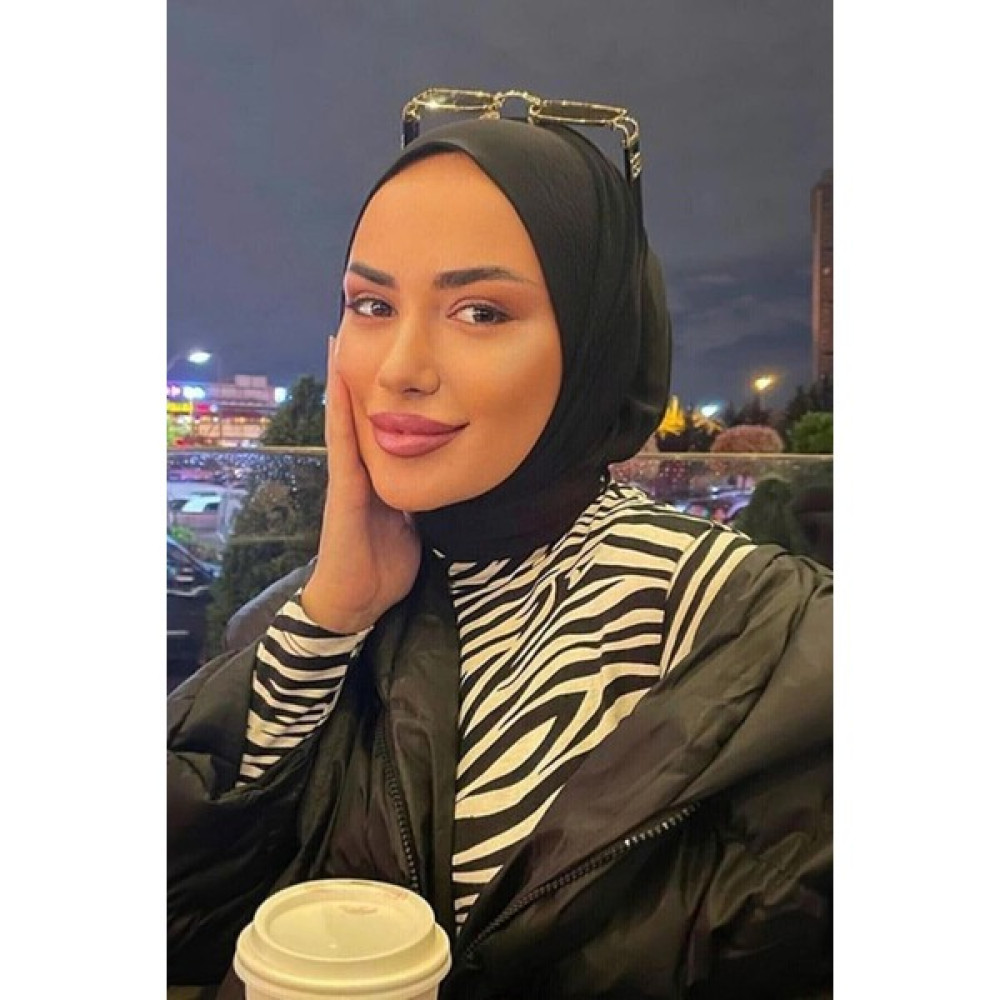 Naciye Sultan Pratik Şal Çıtçıtlı Boyunluk Hijab Bone Siyah Şal / Fular & Eşarp Fiyatı