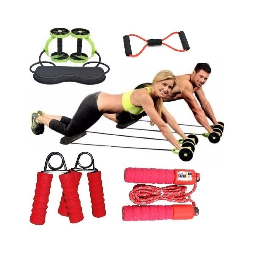 Nadom 4'lü Set Karın Kası Bel Kol Bacak Spor Aleti Egzersiz Pilates Direnç Spor Bandı El Yayı Atlama Ipi Kondisyon Aletleri Fiyatı