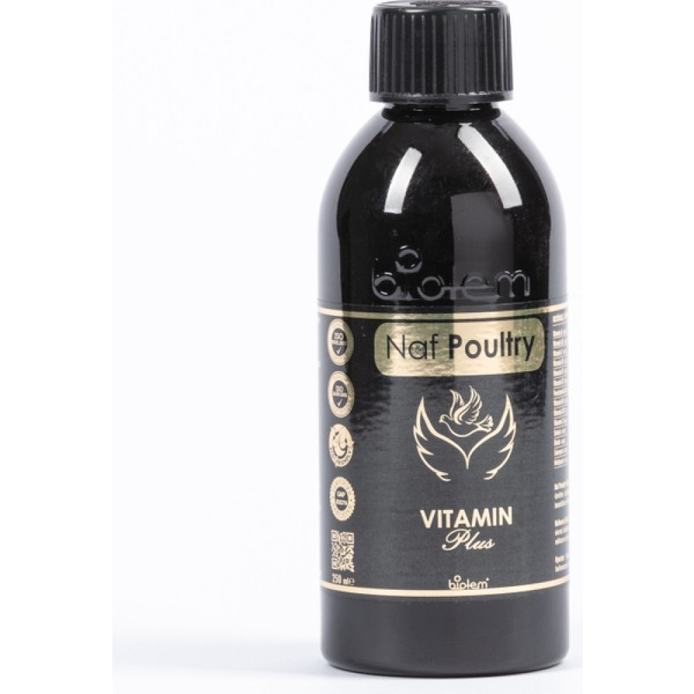 Naf Poultry Vitamin Plus 250 ml Kanatlı Hayvanlar Için Multivitamin (Muhabbet Kuşu,kanarya,papağan, Güvercin) Evcil Hayvan Ürünleri Fiyatı