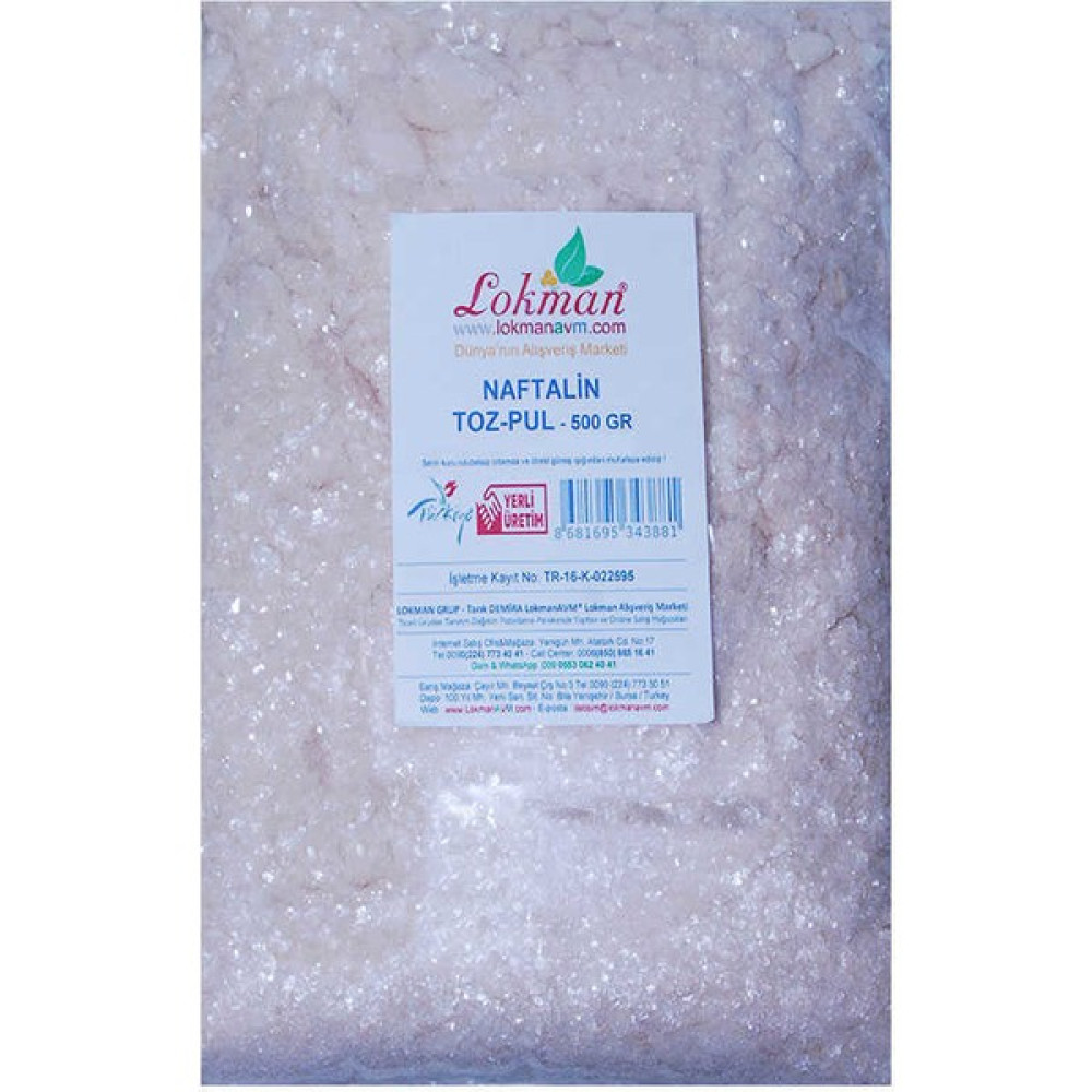 Naftalin Toz Pul 500 gr Paket Temizlik Malzemeleri Fiyatı