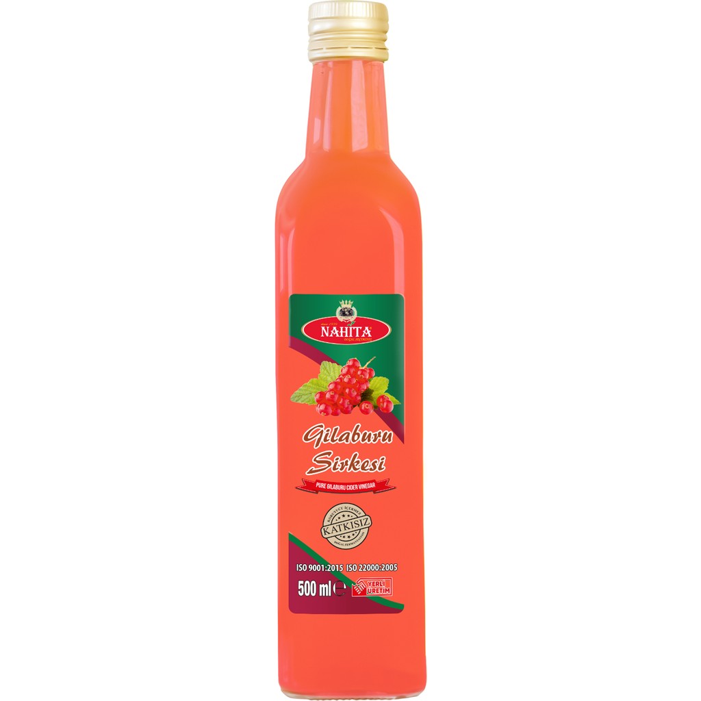Nahita Katkısız Gilaburu Sirkesi 500 ml - Doğal Fermente & Koruyucusuz (Cam Şişe) Diğer Fiyatı