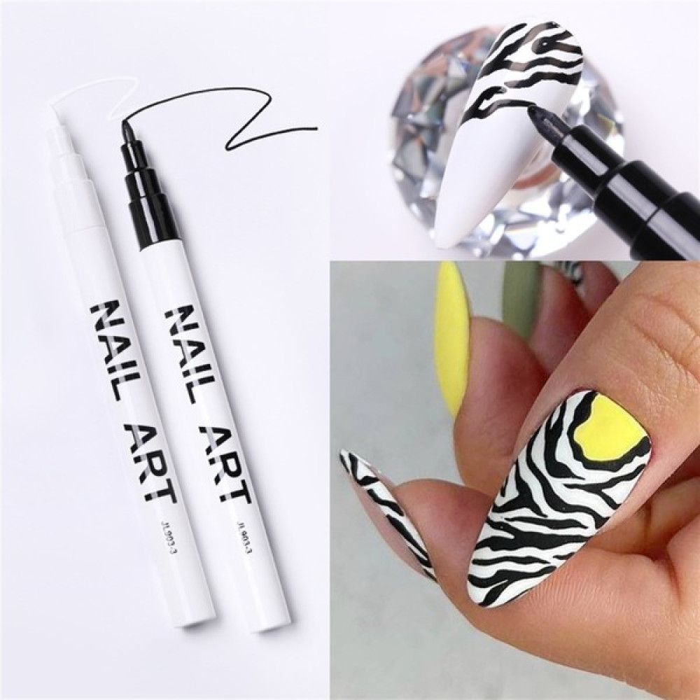 Nail Art çizim kalemi SİYAH (53542-2) Oje Fiyatı