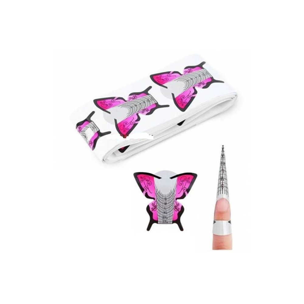 Nail Master Kelebek Şablon Protez Tırnak Form 100lü Makyaj Ürünleri Fiyatı