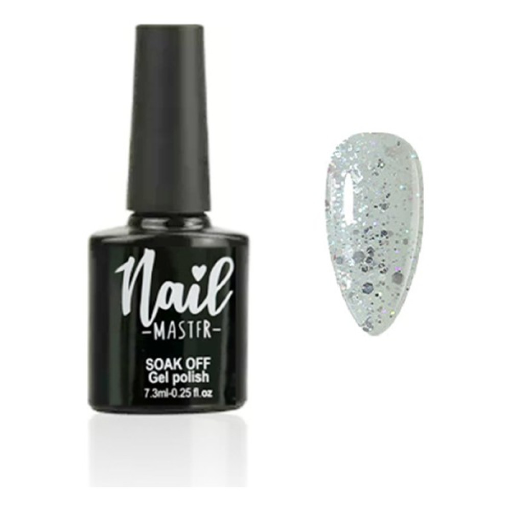 Nail Master M831 Kalıcı Oje Şeffaf Gümüş Parçalı 7,3 ml Oje Fiyatı
