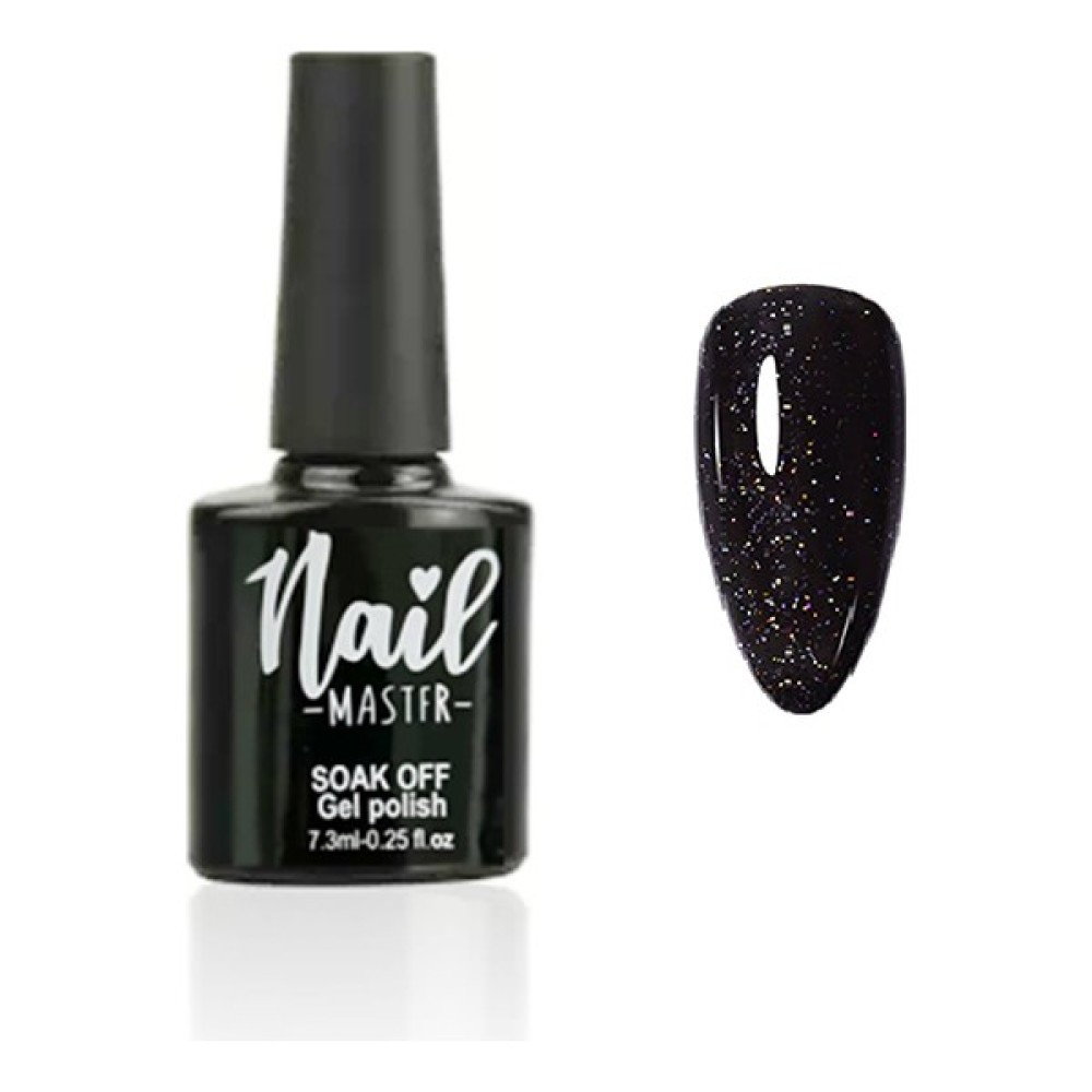 Nail Master M837 Kalıcı Oje Simli Siyah 7,3 ml Oje Fiyatı