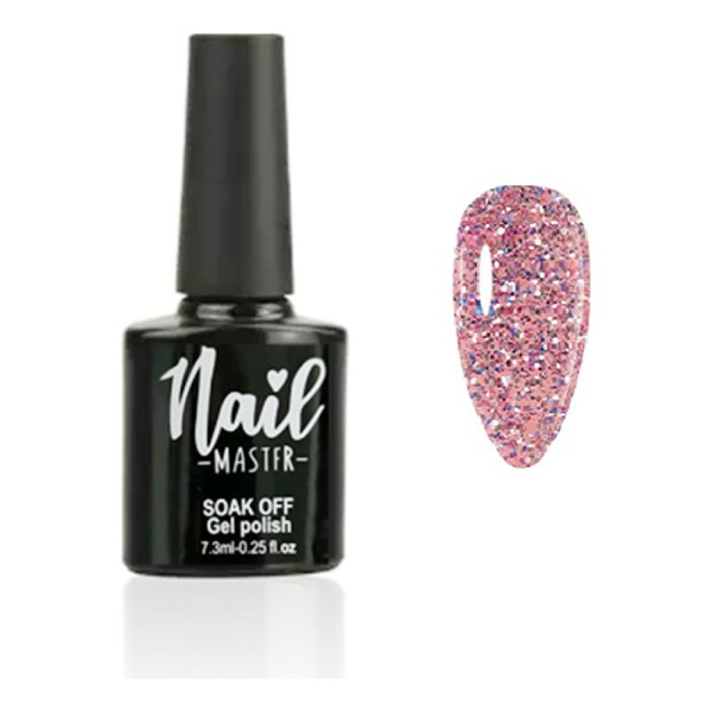 Nail Master M860 Kalıcı Oje Simli Koyu Pembe 7,3 ml Oje Fiyatı