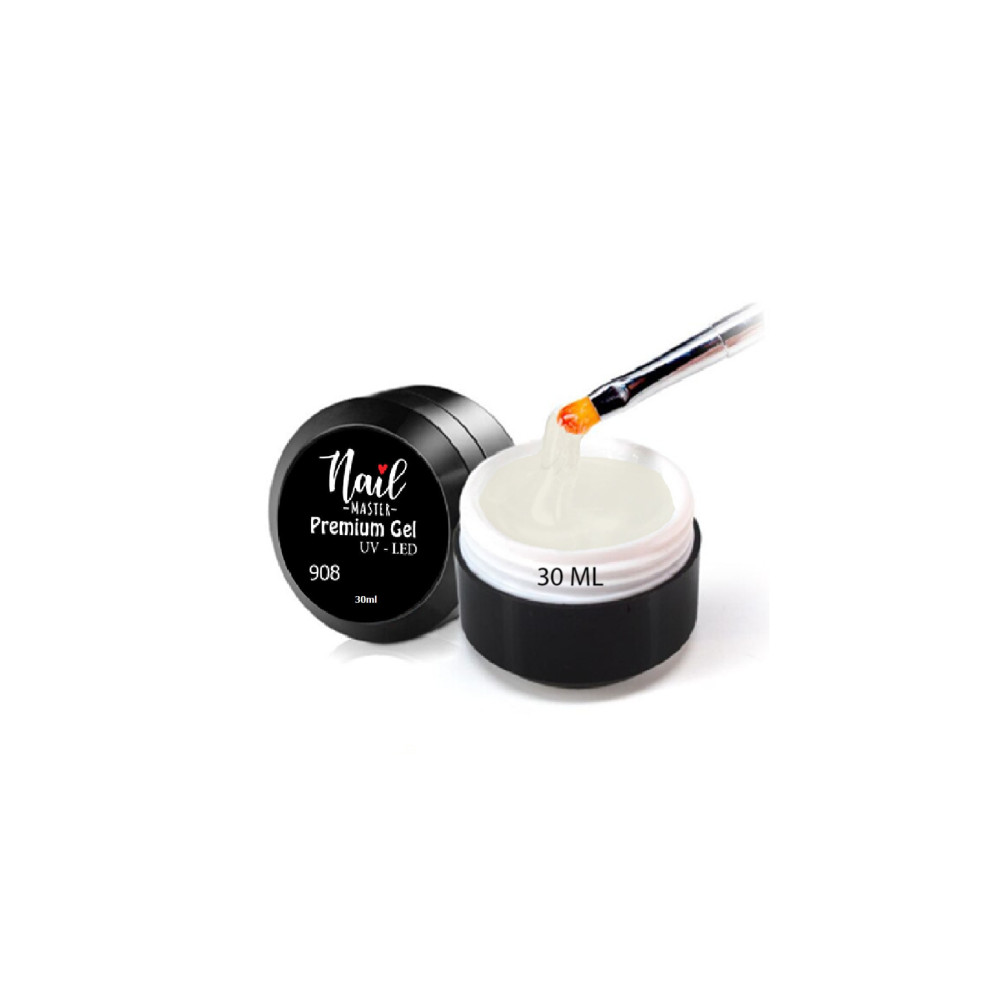 Nail Master Protez Tırnak Jeli 30ml Builder Jel 908-rakı Beyazı Makyaj Ürünleri Fiyatı