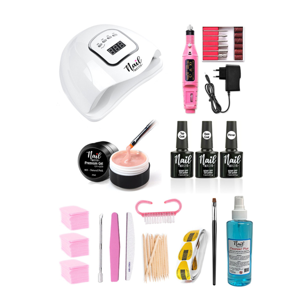 Nail Master Protez Tırnak Seti 150w Uv Lamba Makyaj Ürünleri Fiyatı