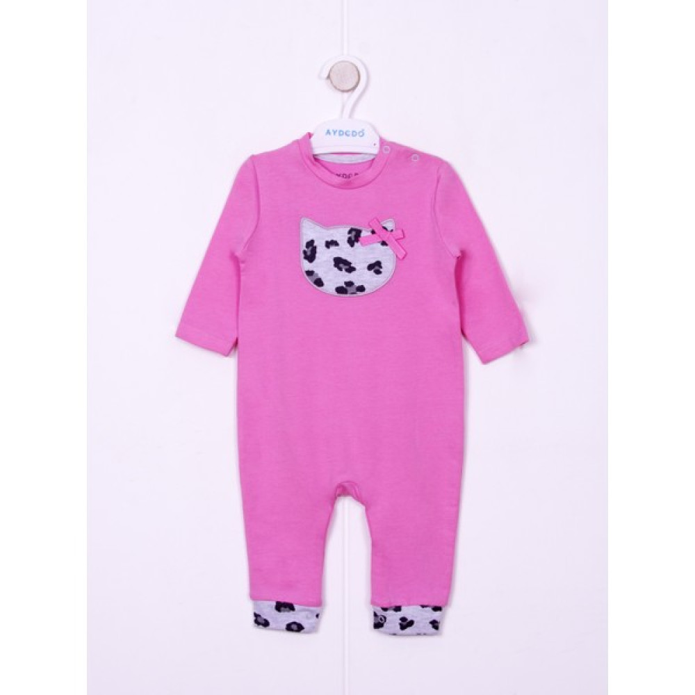 Nakışlı Patiksiz Pamuklu Kız Bebe Tulumu Bebek Tulumu Fiyatı