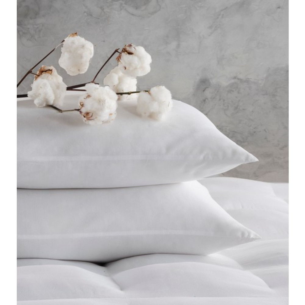 Nakkısh Microfiber Boncuk Silikon 2 Adet Yastık - 50 x 70 cm - Beyaz Yastık Fiyatı