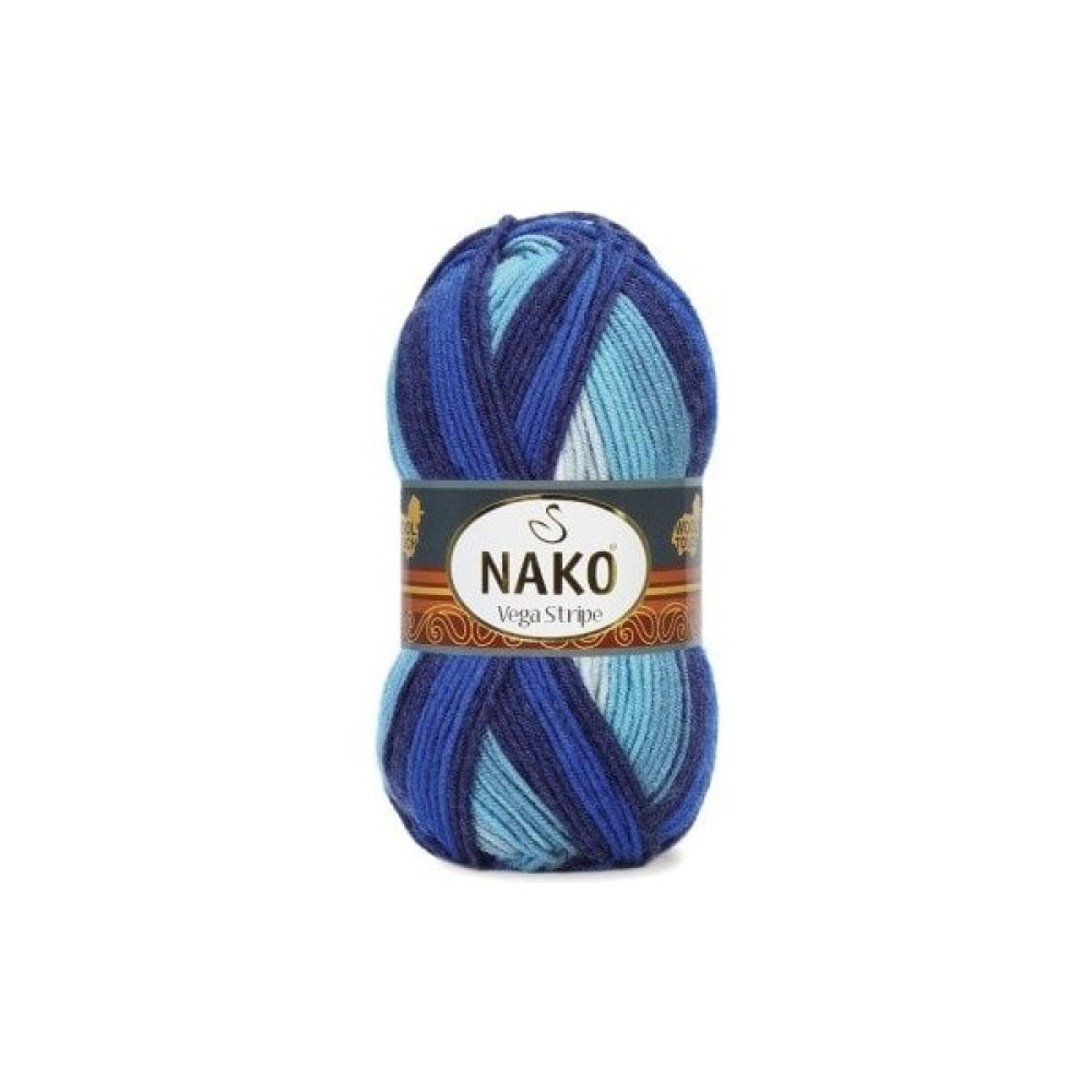 Nako Vega Stripe 82423 5 Adet Premium Akrilik El Örgü Ipi Lacivert Mavi Oyun & Hobi Fiyatı