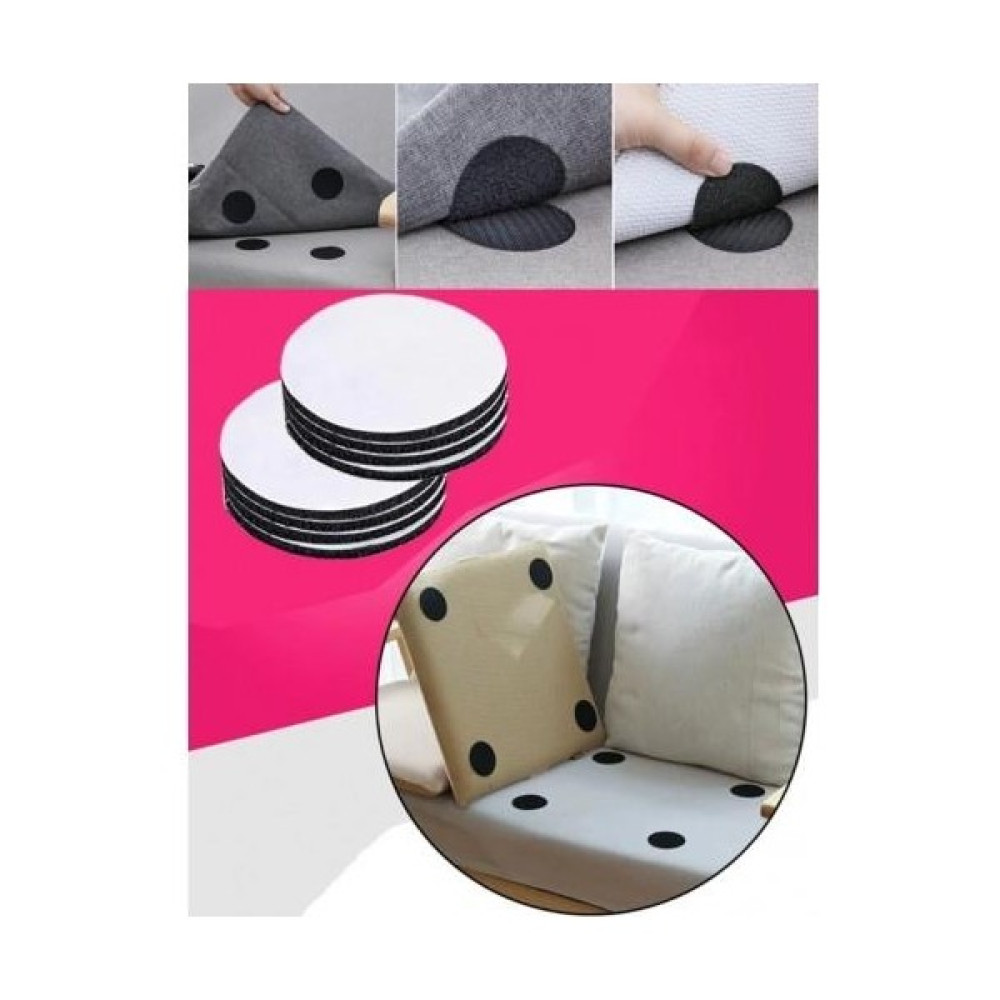 Nakres 10 Adet Kilim Kaydırmaz Set Halı Kaydırmaz Cırt Bant Minder Nevresim Örtü Kaydırmaz Yapışkanlı Kaydırmaz - Bej - Siyah - 100 cm x 5 m Ev Tekstili Fiyatı