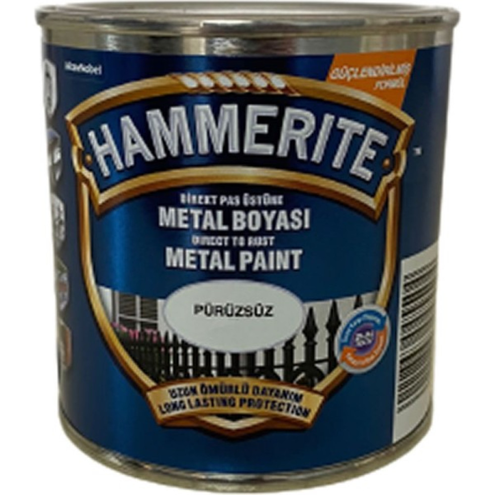 Nalburaga Ha MMerite Direk Pas Üstü Düz Metal Boyası Beyaz 250ML İç Cephe Duvar Boyası Fiyatı