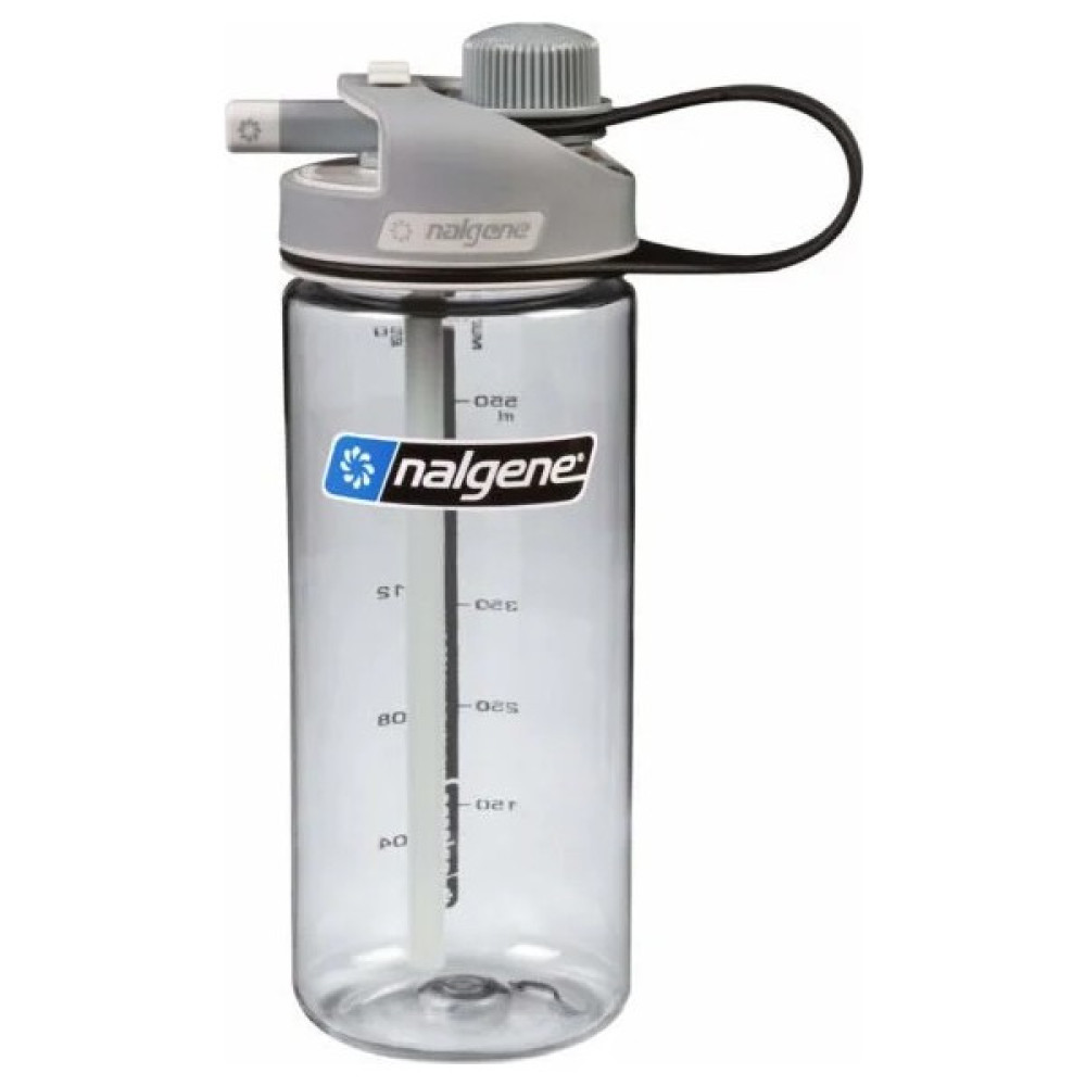 Nalgene MultiDrink, Clear / Gray Cap Tritan Suluk - Matara Açık Gri Matara Fiyatı