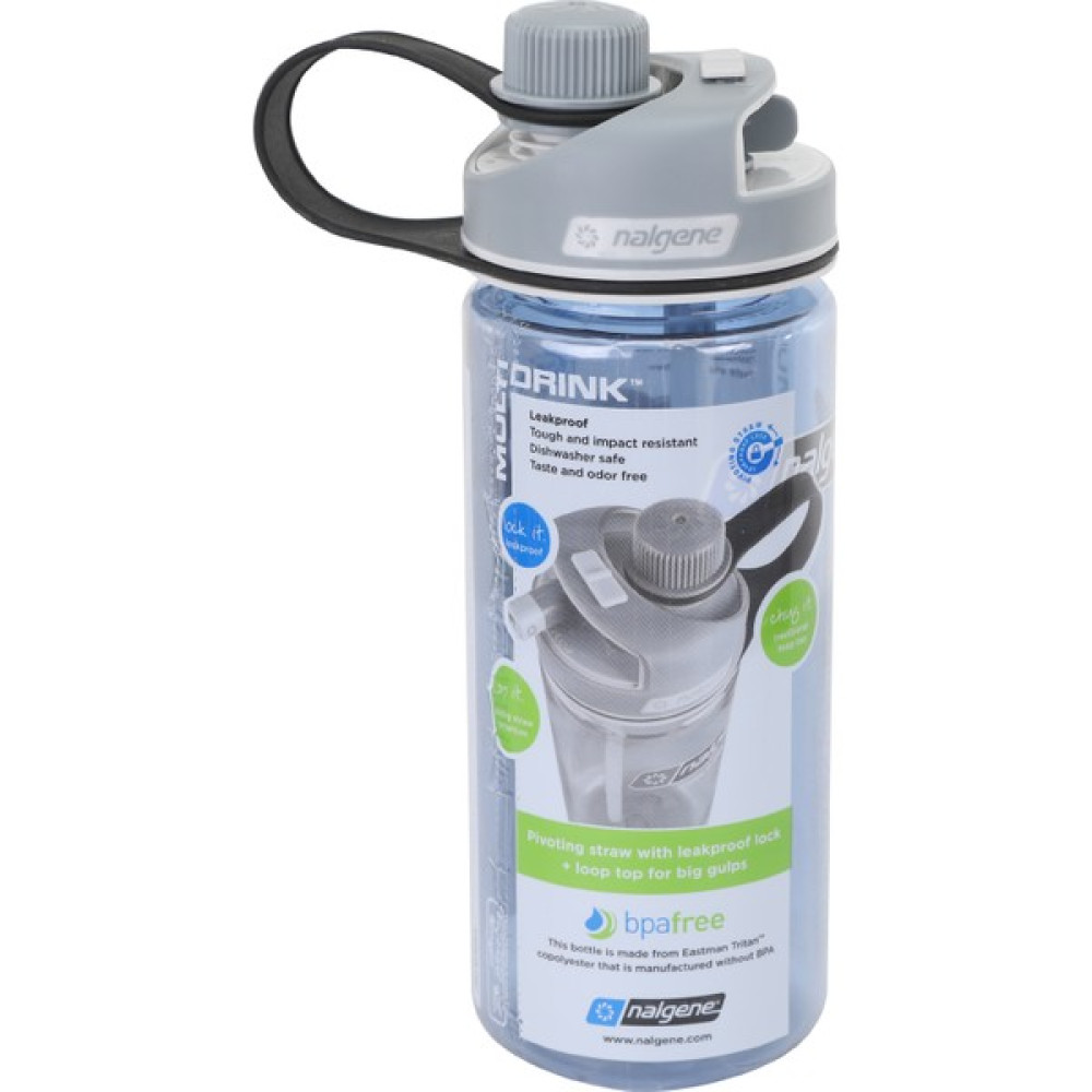 Nalgene NG250.08.1790 Nalgene Multidrink Green -Gray Cap Tritan Suluk Suluk - Matara Gri Matara Fiyatı