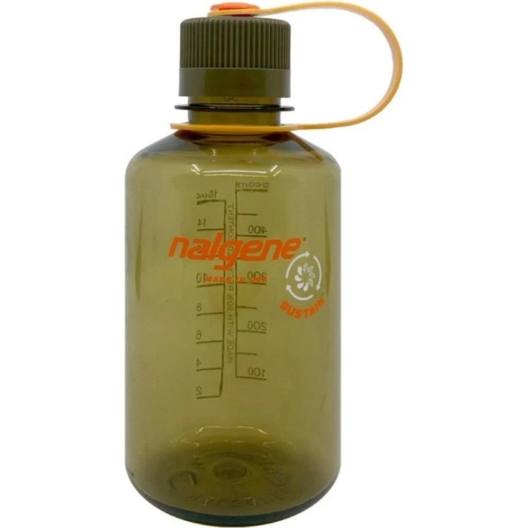 Nalgene Wide Mount Sustain Tritan 0,50 Litre Suluk Matara - Açık Kahverengi Matara Fiyatı