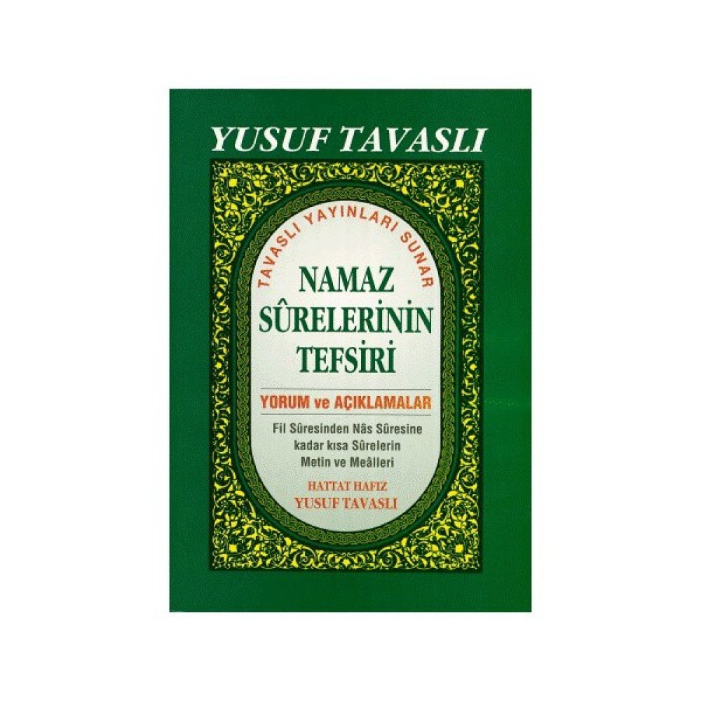 Namaz Surelerinin Tefsiri Din Kitapları Fiyatı