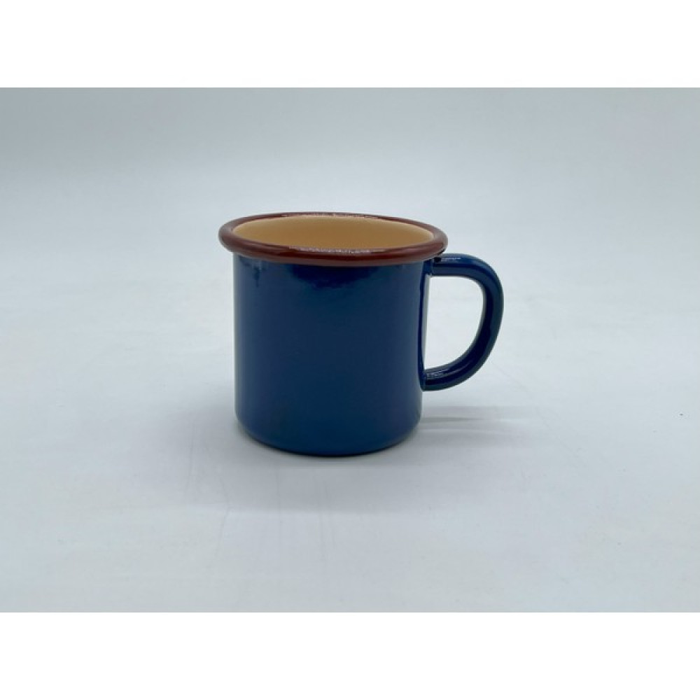 Name Emaye - Lacivert Emaye Kupa 320 cc - 320 ml Fincan / Bardak / Kahve Takımı Fiyatı