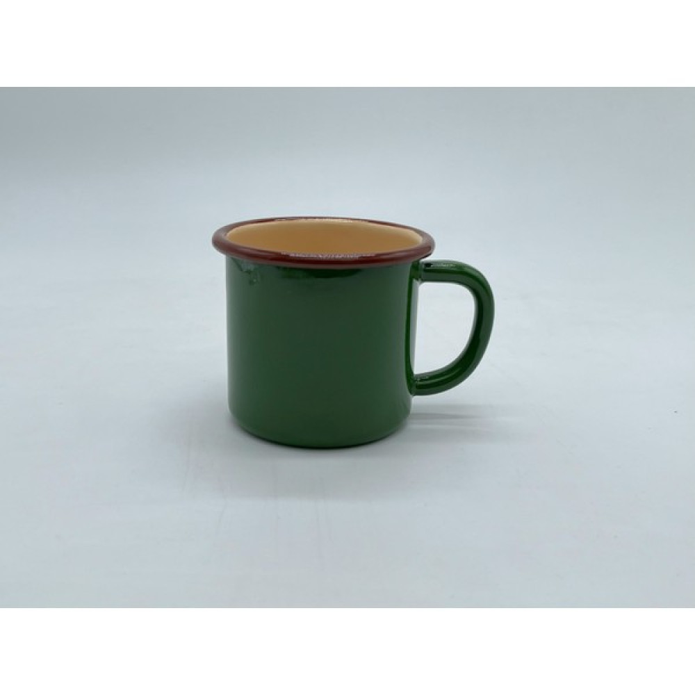 Name Emaye Yeşil Kupa 320 cc - Koyu Yeşil - 320 ml Fincan / Bardak / Kahve Takımı Fiyatı