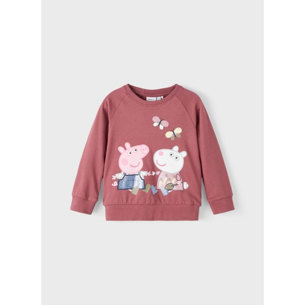 Name It 13198789-A Bisiklet Yaka Standart Kalıp Baskılı Açık Mor Bebek Sweatshirt T-Shirt & Sweatshirt (Outdoor) Fiyatı