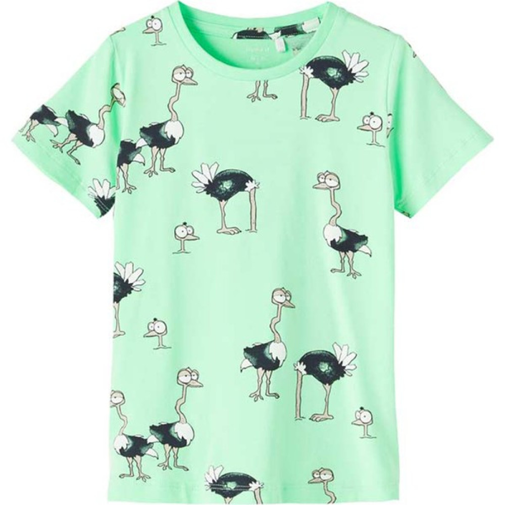 Name It Baskılı Yeşil Bebek T-Shirt 13215655 Erkek T-shirt Fiyatı