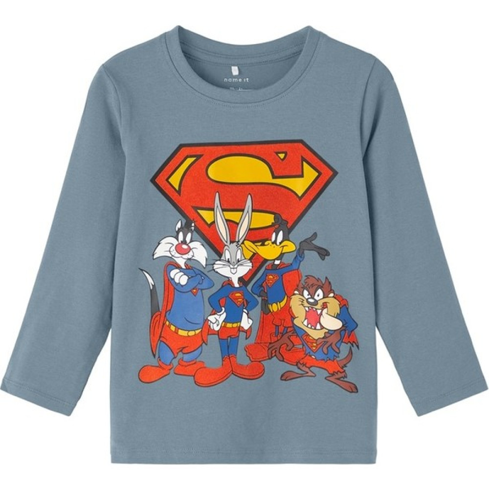 Name İt Bisiklet Yaka Baskılı Duman Yeşili Erkek Çocuk Sweatshirt 13221181 Erkek Çocuk Sweatshirt Fiyatı