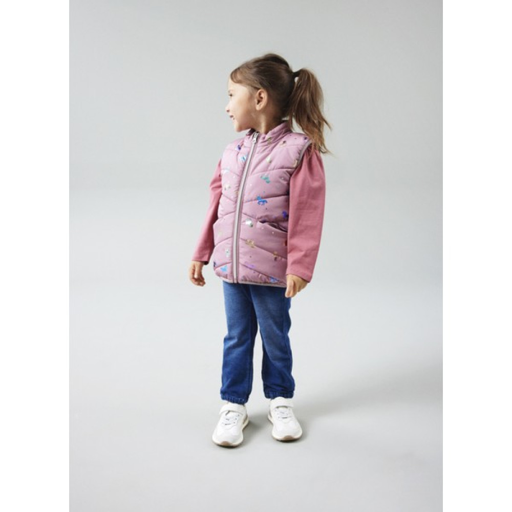 Name It Desenli Pembe Bebek Yelek Nmfmylane Aop Vest5 Kadın Yelek Fiyatı