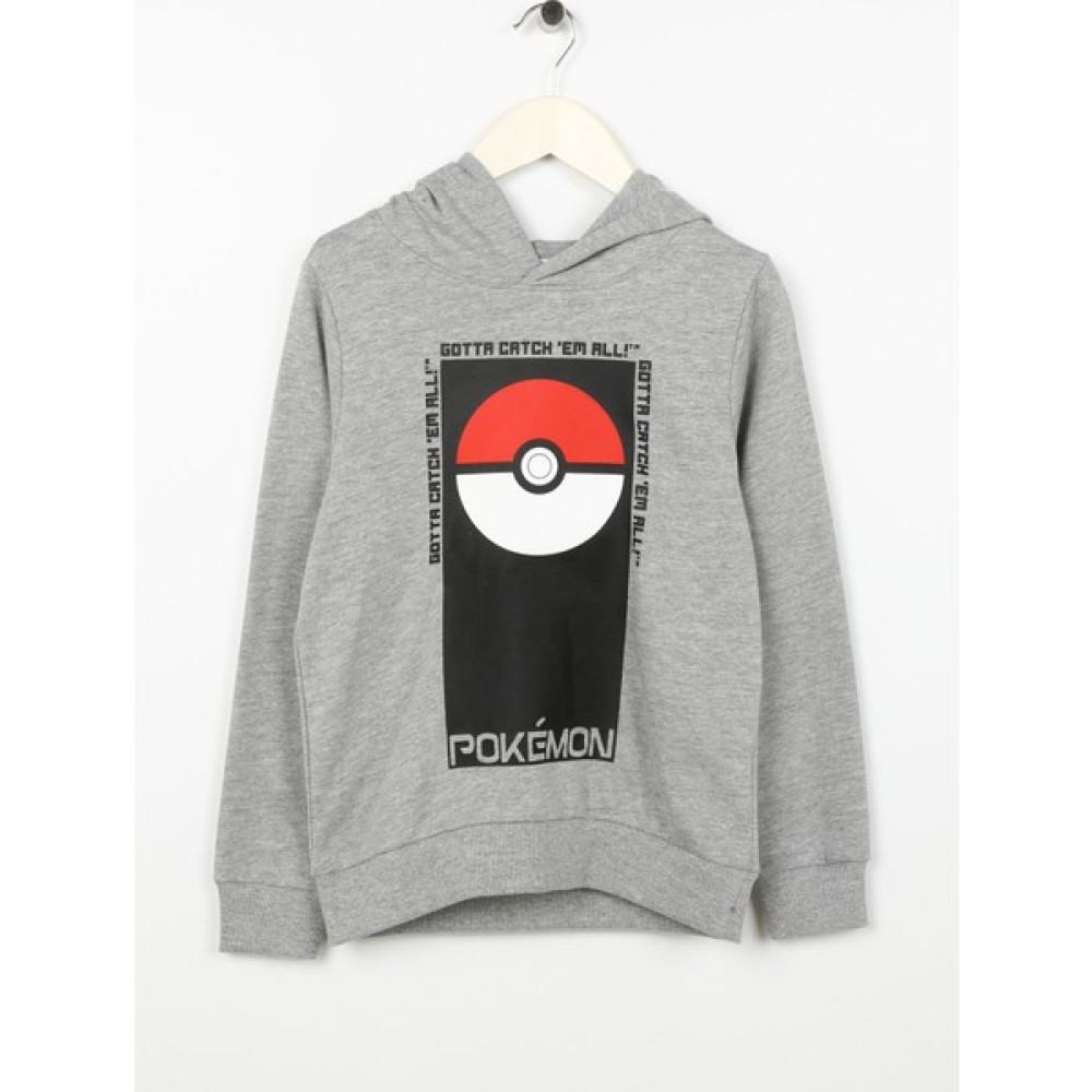 Name İt Erkek Çocuk Gri Melanj Sweatshirt Nkmjalte Pokemon Sweat Wh Bru No Erkek Sweatshirt Fiyatı