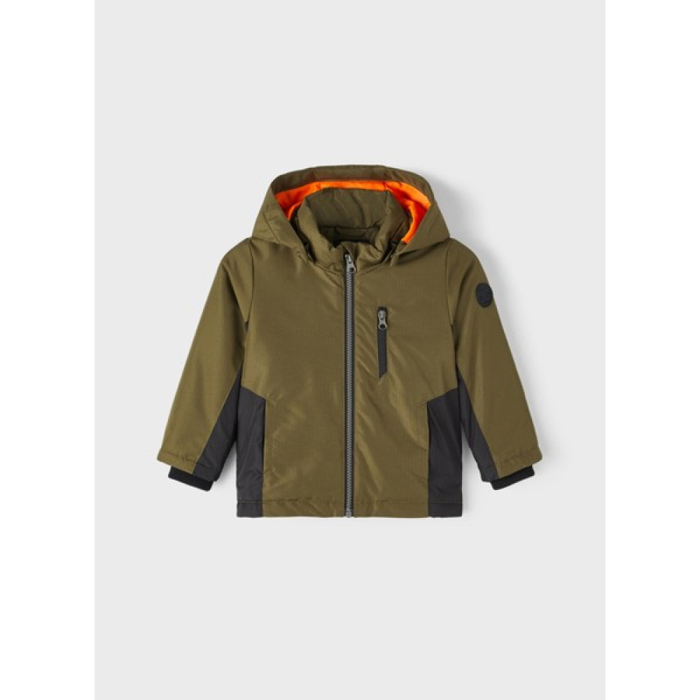Name It Haki Bebek Mont Nmmmıkael Jacket Color Block Pb Bebek Montu Fiyatı