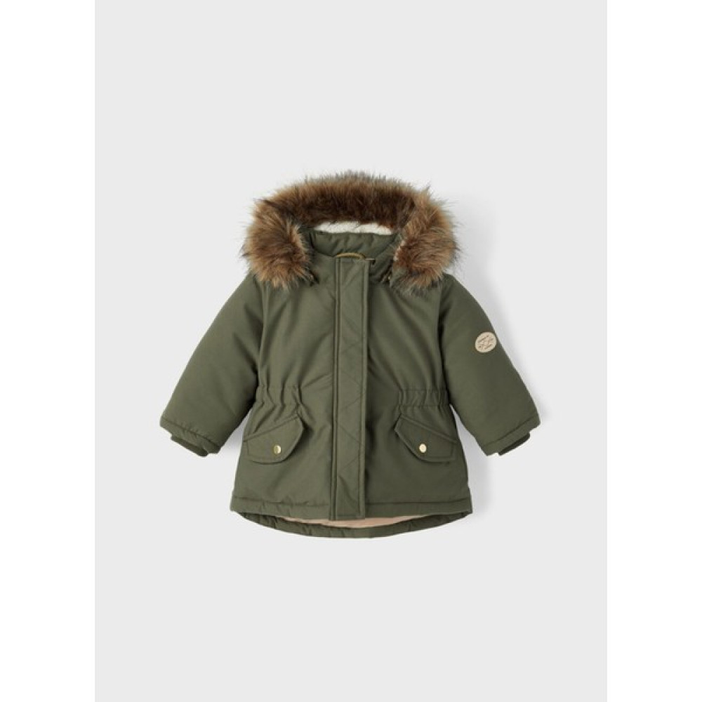 Name It Haki Kız Çocuk Ceket Nmfmace Parka Jacket Pb South Kız Çocuk Mont Fiyatı