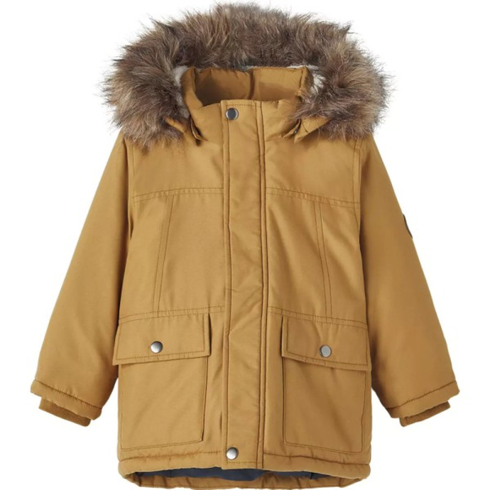 Name İt Kahve Erkek Mont Nmmmarlın Parka Jacket Pb Erkek Mont Fiyatı