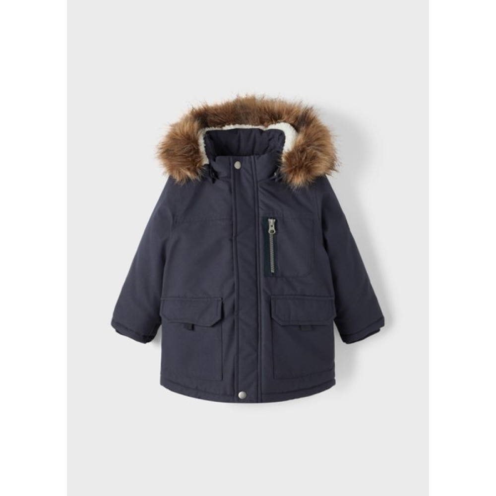 Name It Lacivert Bebek Mont Nmmmace Parka Jacket Pb South Bebek Montu Fiyatı