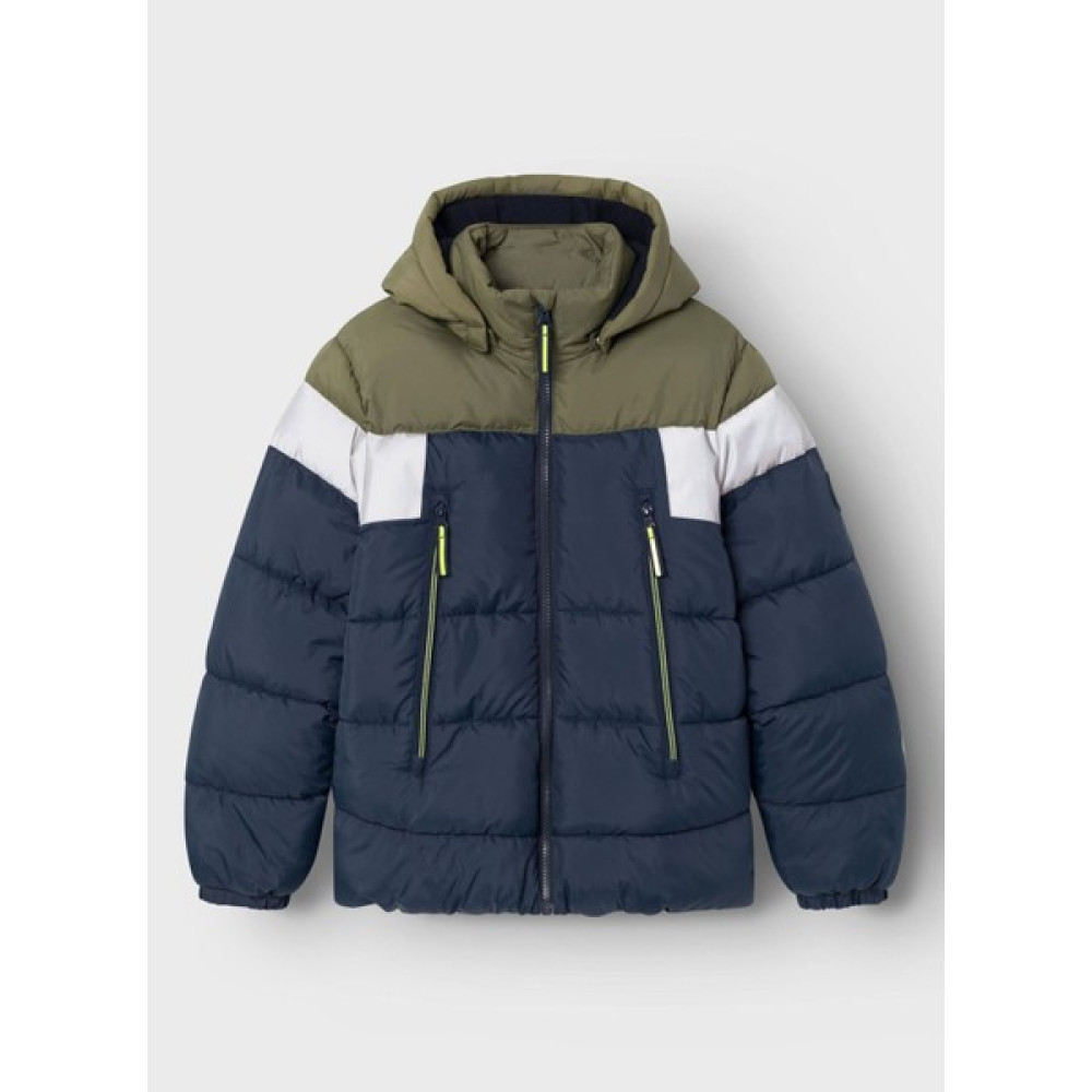 Name It Lacivert Erkek Mont Nkmmontel Puffer Jacket Refl. Block Erkek Mont Fiyatı