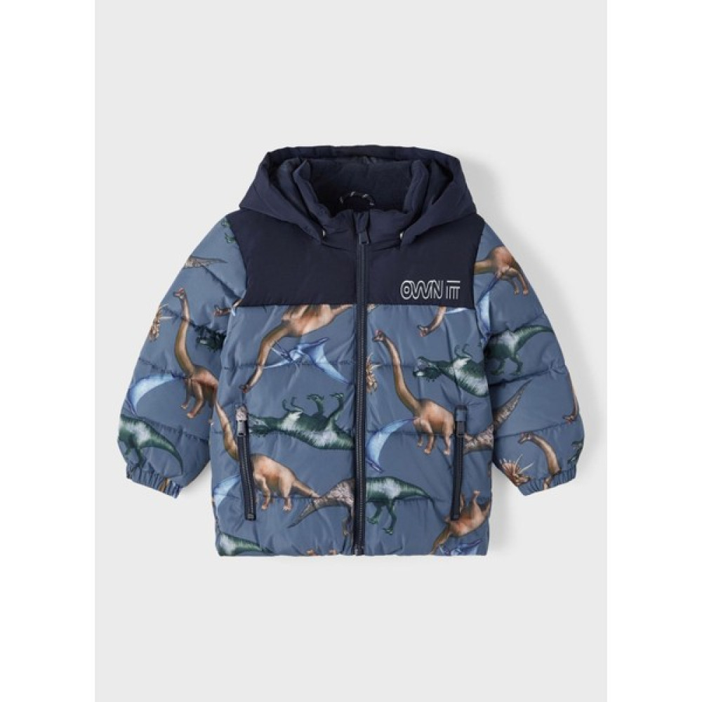 Name It Mavi Erkek Mont NMMMEDOW03 Jacket Dıno Dream Fo Erkek Mont Fiyatı