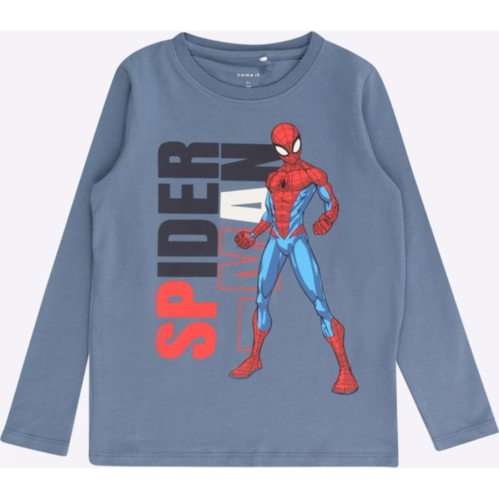 Name It Mavi Erkek T-Shirt Nmmjany Spıderman Ls Top Noos Mar Erkek T-shirt Fiyatı