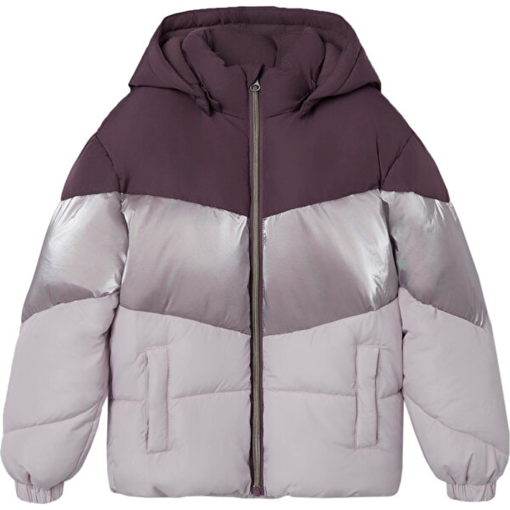 Name İt NI13218494 Name İt Nkfmılle Puffer Jacket Block Foıl Noos &amp;ccedil;ocuk Mont Siyah Mont (Outdoor) Fiyatı