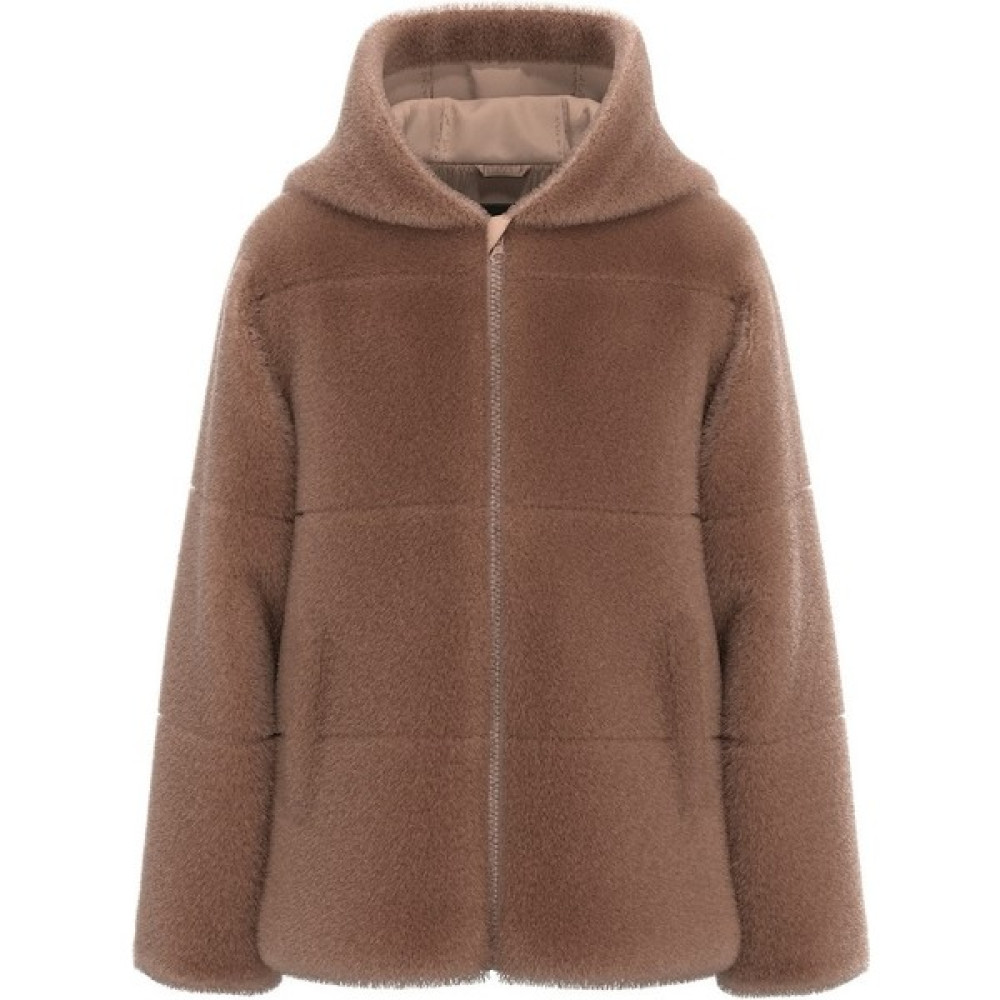 Name İt Nkfmosa Fake Fur Kız Çocuk Peluş Ceket Kız Çocuk Mont Fiyatı