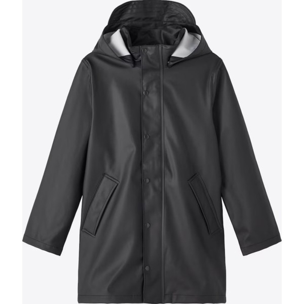 Name It Siyah Erkek Mont Nkndry Raın Jacket Long 1fo Noos Erkek Mont Fiyatı