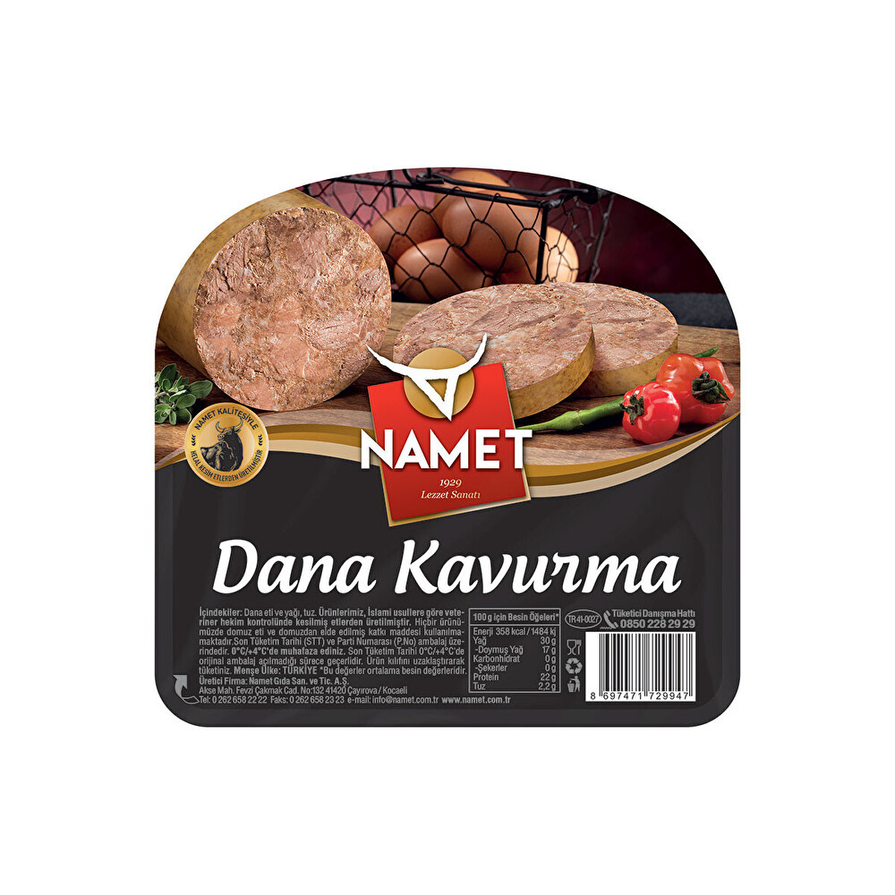 Namet Dana Dilimli Kavurma 200 Gr Şarküteri Fiyatı