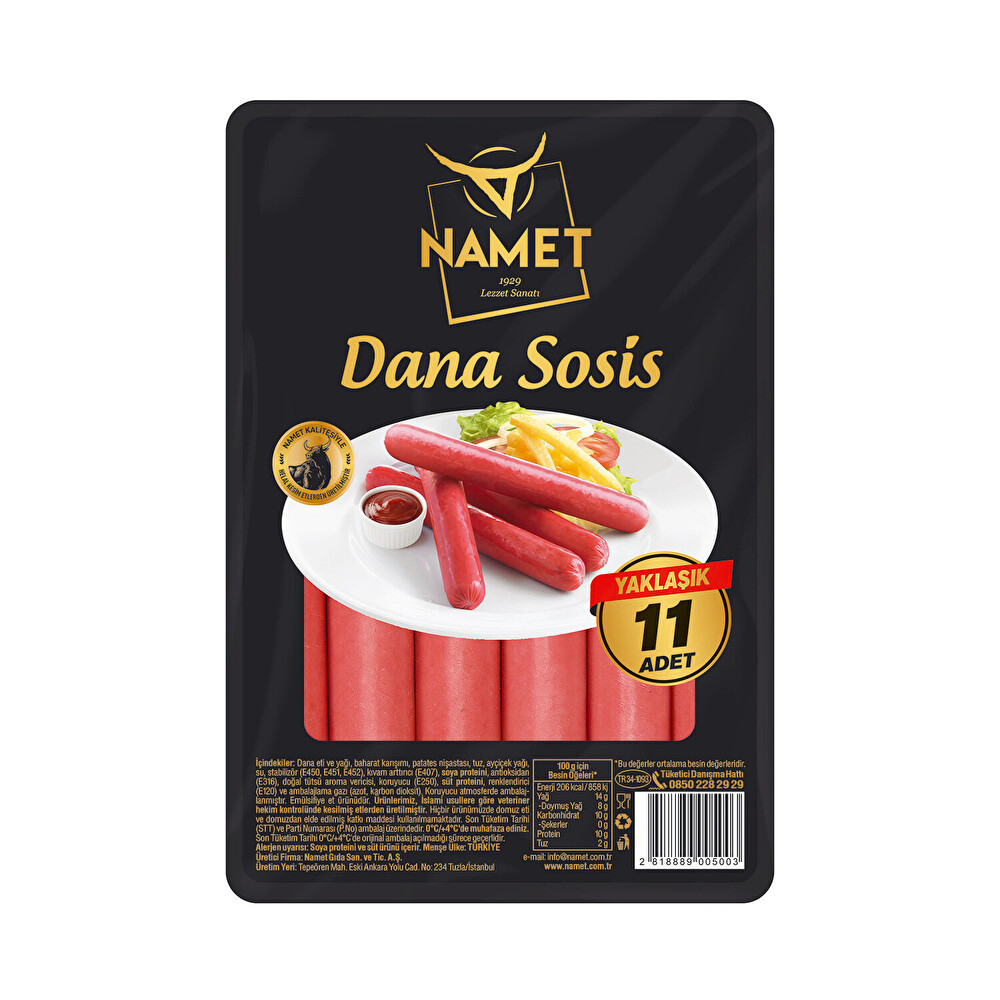 Namet Dana Uzun Sosis Kg Şarküteri Fiyatı